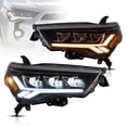 thumbnail image 1 of VALND for Toyota 4Runner LED Headlights Assembly Replacement 2014 2015 2016 2017 2018 2019 2020 2021 2022 2023 Amber Reflector, 1 of 10