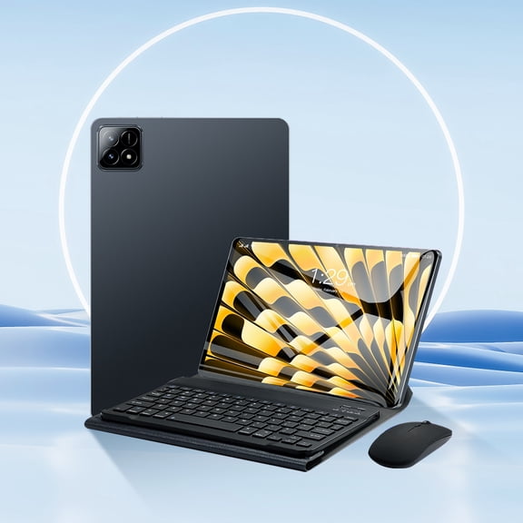 VALSEEL 10.1 Inch Android14 Tablet PC HD Thin Screen Bluetooth WiFi 2.4G/ 5G Tablet Computer Support Expand Card 10000mA Battery Capacity 16MP+32MP on Clearance