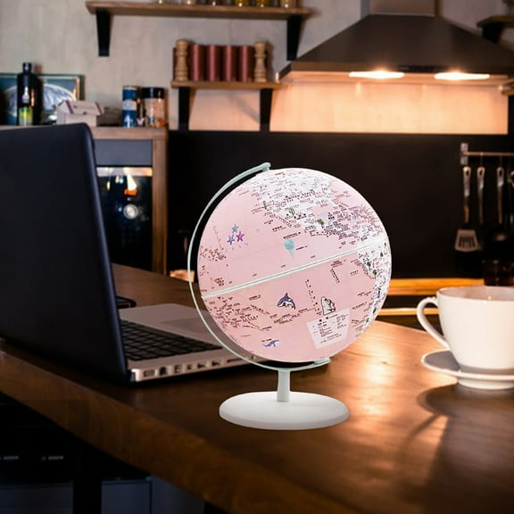 VALSEEL 360° Rotating Earth,AR Light Earth, High Definition Earth School Supplies Office Supplies