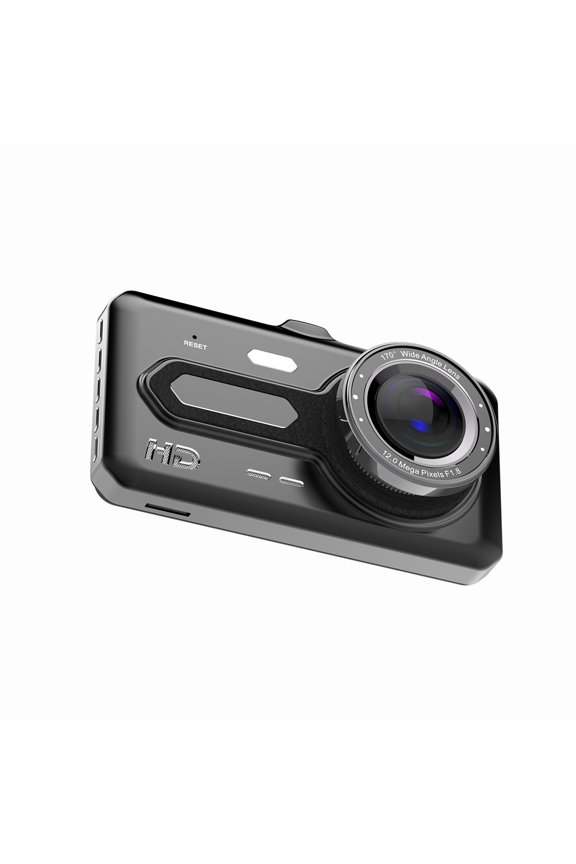 Car Accessories 4-inch Dash Cam with Front and Rear Lens High-definition 1080P Reverse Image Dvr In Multiple Languages