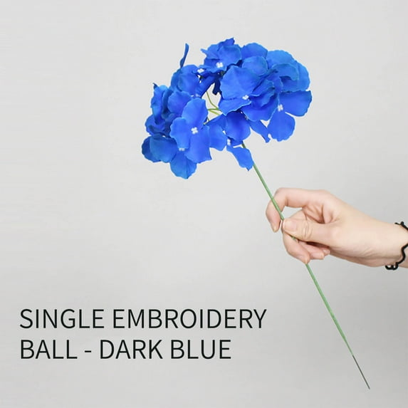 VALSEEL Artificial Flowers Fake Hydrangea Silk Flowers Header Wedding Home Party Decoration Flowers