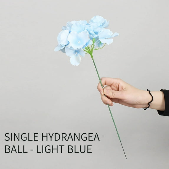 VALSEEL Artificial Flowers Fake Hydrangea Silk Flowers Header Wedding Home Party Decoration Flowers