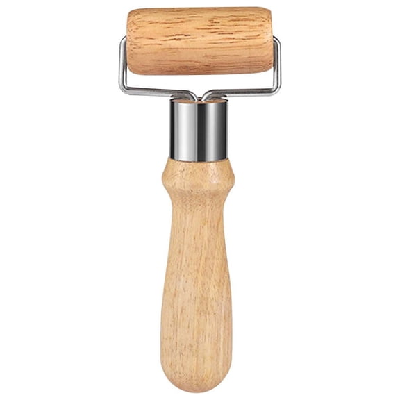 VALSEEL Baking Supplies Single-head Wooden Flour Stick Kitchen Rough Wooden Handle Rolling Pin Roller Rod Effort Saving Rolling Pin Practical Baking Tools