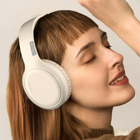 VALSEEL Bluetooth Headset Headset Bluetooth Headphones Noise Cancellation Plug-in Stereo Wireless Headset