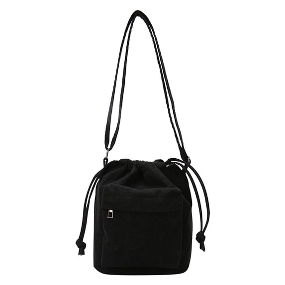 VALSEEL Canvas Shoulder Bag Crossbody Small Cloth Bag Multiple Backpack Styles Storage Bags