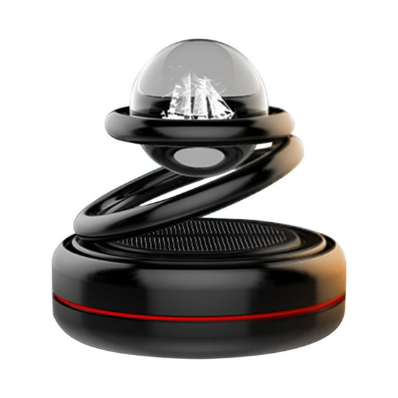 VALSEEL Car Accessories - Solar Rotating Car Ornaments Aluminum Star Suspension Car Supplies Ornaments ,Car Aromatherapy Car Perfume Solar Rotation