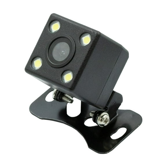 VALSEEL Car HD Rear View Camera Reversing Image Night Vision LED Car Camera 170 Degrees Wide Angle Night 4 Lights Rear View