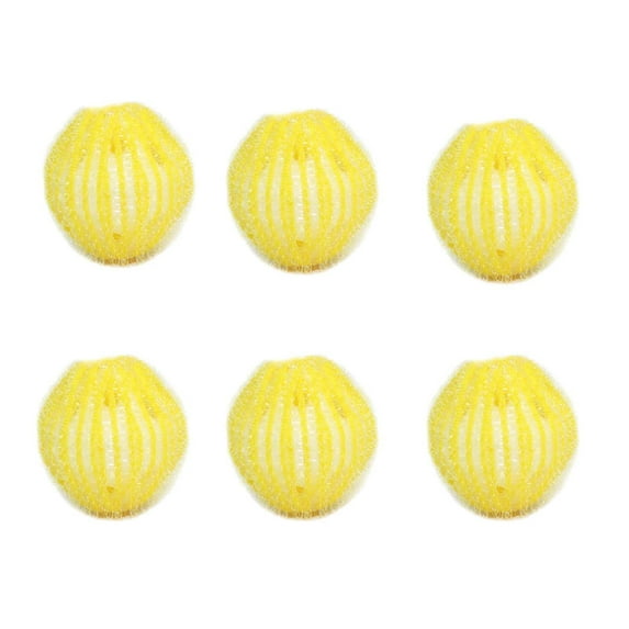 VALSEEL Cleaning Supplies 6pc Hair Lint Fluff Grabbing Laundry for Washing Machine Wash Ball Cleaning Enhance Your Machine Cleaning Power