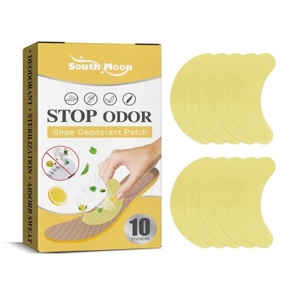 VALSEEL Cleaning Supplies Shoe Odor Patches Odor Eaters for Shoes Smell Remover for Feet and Shoes Shoe Freshener for Men and Women 10 Pc in a Box