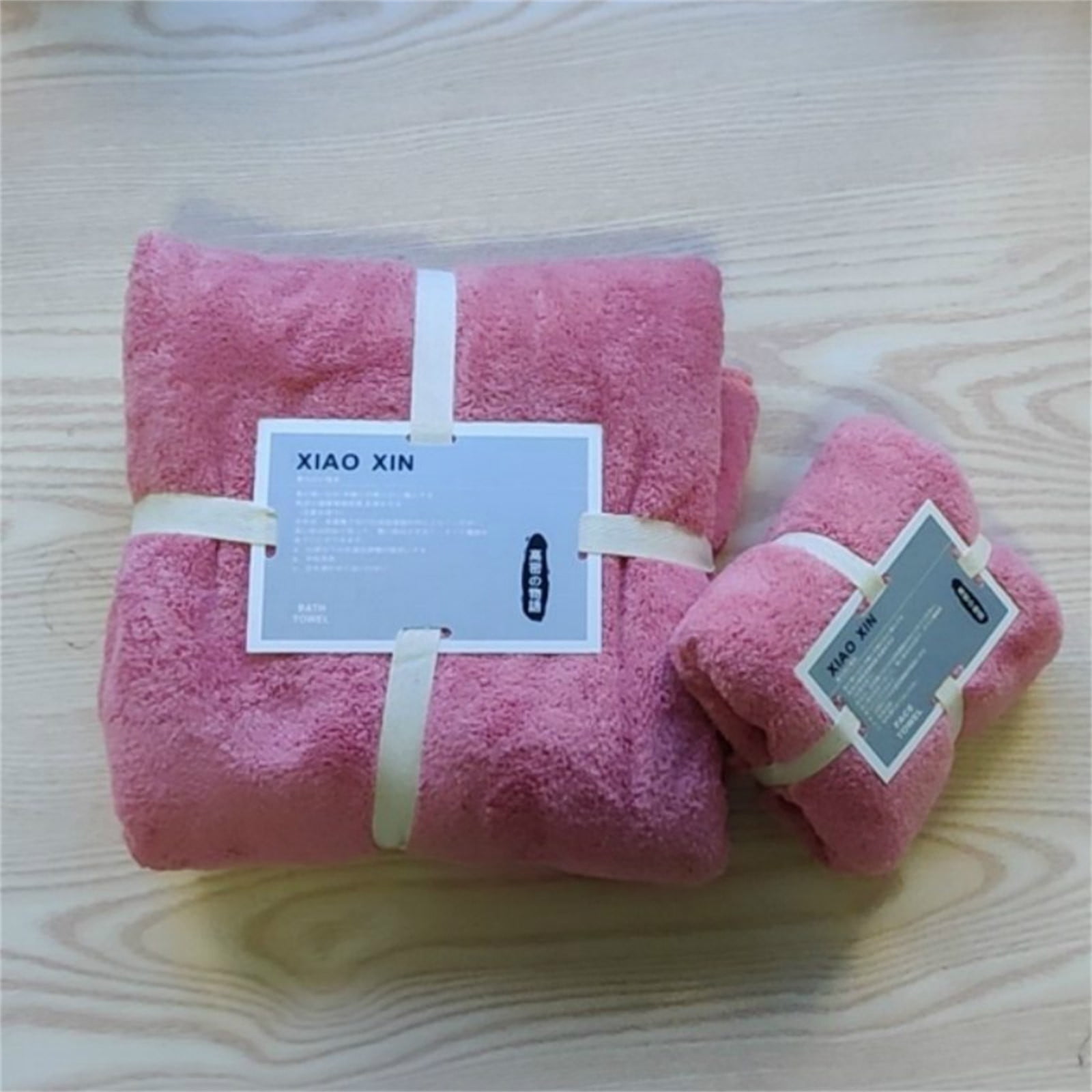 VALSEEL Clearance Cotton 2 In 1 Bath Towel And Face Towel SoftBath