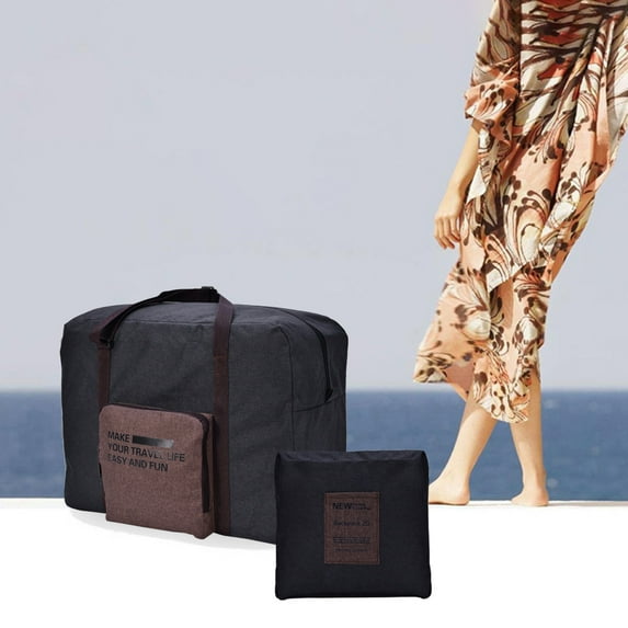 VALSEEL Clearance Foldable Travel Duffel Bag Tote Carry On Luggage Sport Dufflel Overnight For Women And Girls