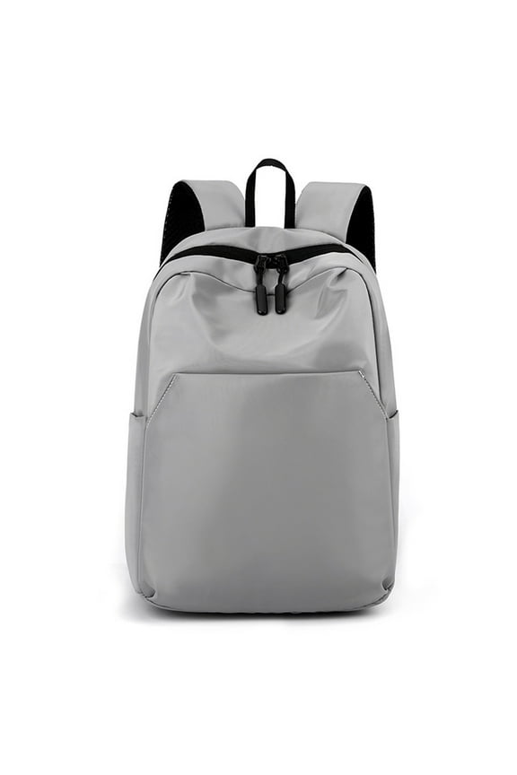 Clearance Leisure Solid Color Backpack Outdoor Travel Light Small Backpack Trend Men's Solid Color Backpack