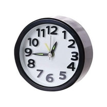 VALSEEL Clearance Rectangle Small Bed Compact Travel Quartz Beep Alarm Clock Cute Portable