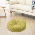 thumbnail image 1 of VALSEEL Clearance Seat Cushion Cushion Thickened Fabric Round Balcony Tatami Windowsill Floor Machine Washable, 1 of 8