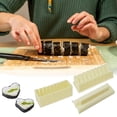 thumbnail image 1 of VALSEEL Clearance Sushi Making Kit - Sushi Set Plastic Sushi Making Tools With Multiple Different Shapes Of Sushi Rice Roll Molds - Home Sushi Tools, 1 of 2