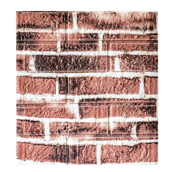 VALSEEL DIY Self Adhensive Brick Pattern Wallpaper Sticker for Home Wall Decoration Wall Paper Wall Panel Wallpaper Kid Room Wall Art