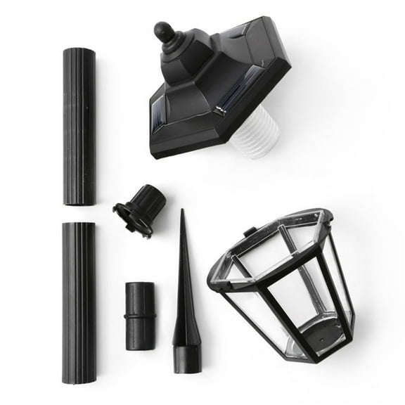 VALSEEL Decorative Lights Solar Power LED Way Wall Nount Garden Fence Outdoor Lamp Light