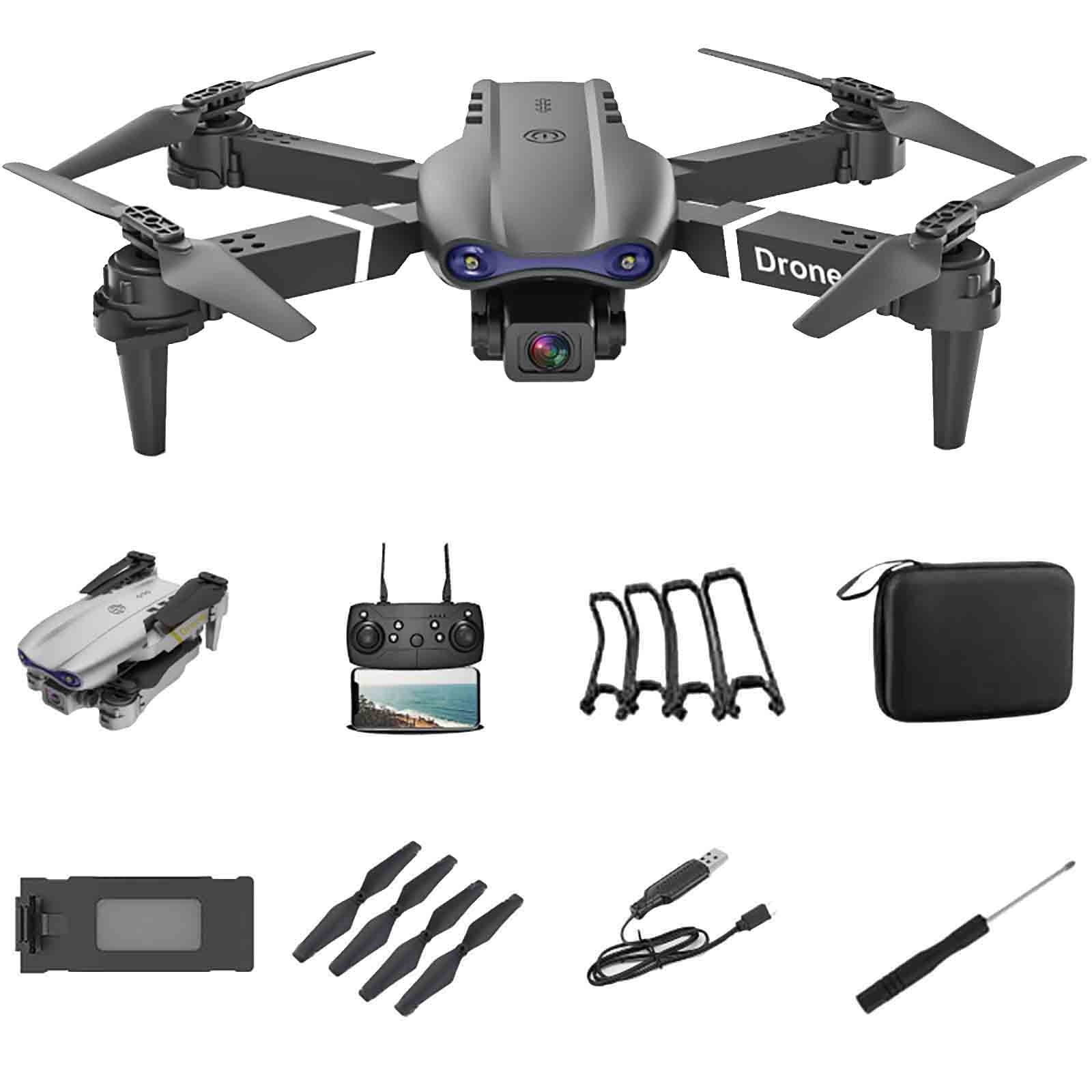 VALSEEL Drones with Camera for Adults 4K Brushless Drone 4K Highdefinition Aerial Photography
