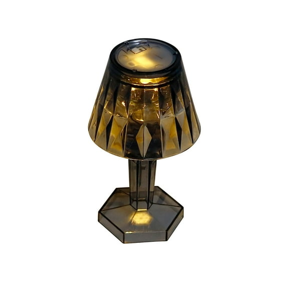 VALSEEL Home Appliances ClearanceVintage Colored Acrylic Simulation Glass Dining Table Decoration Electronic Small Night Light European Style Wind Lamp