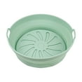 thumbnail image 1 of VALSEEL Home & Kitchen Fryer Silicone Pot Round Liners Reusable Fryer Basket Liners Accessories - Replacement Of Parchment Liners -[8.2inch], 1 of 2