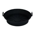 thumbnail image 1 of VALSEEL Home & Kitchen Reusable-Fryer Silicone Baking Pan-Fryer Silicone Pad-Fryer Lined 8.5 Inch, 1 of 2