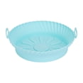 thumbnail image 1 of VALSEEL Home & Kitchen Reusable-Fryer Silicone Baking Pan-Fryer Silicone Pad-Fryer Lined 8.5 Inch, 1 of 2