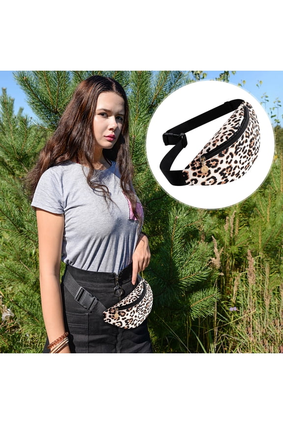 Home Storage Clearance Sport Waist Pack Bag For Men Women Running Pack With Zipper Print Runner Belt Travel For Hiking Fitness, Cycling, Gym