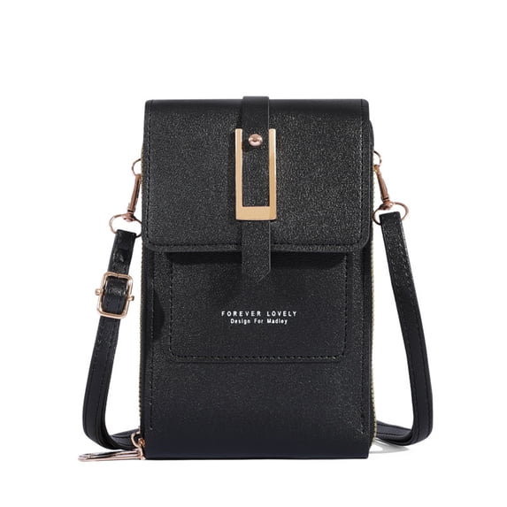 VALSEEL Home Storage ClearanceWomen Touchscreen Phone Bags, Mini Leather Mobile Phone Crossbody Bags Shoulder Handbag Wallet With Credit Card Slots