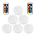 thumbnail image 1 of VALSEEL Household Appliances Clearance LED Puck Lights Night Light,12 Color Ice Light, Color Remote Control Light, LED Cabinet Light, 1 of 1