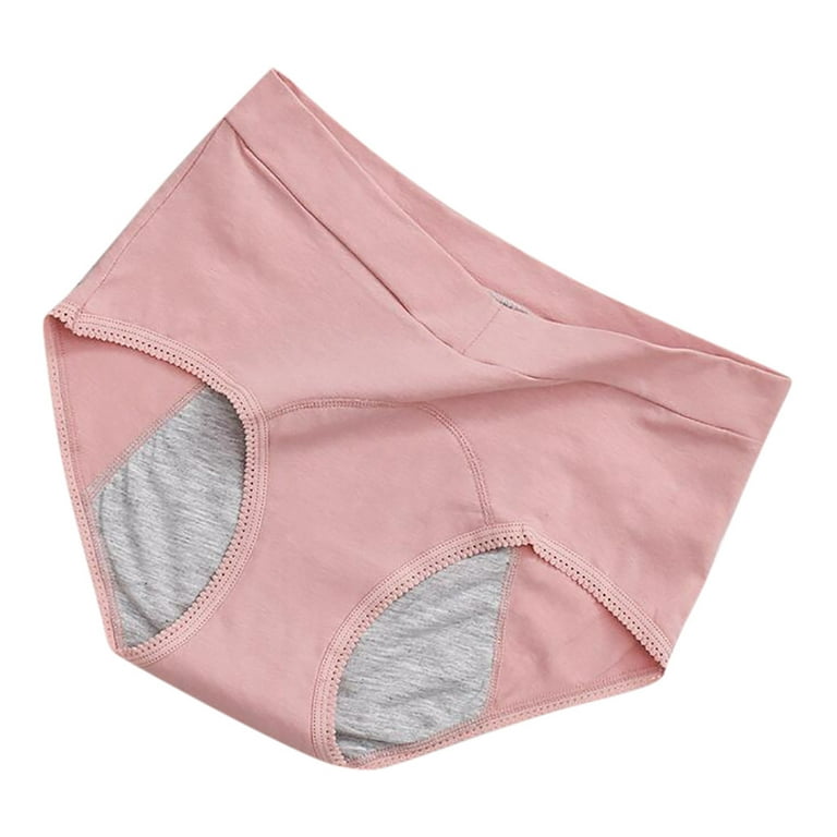 Women Underwear Brief Leak Proof Menstrual Period Panties Physiological  Waist Pants