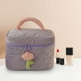 thumbnail image 1 of VALSEEL Makeup Bag Hand In Hand with Cosmetic Bags To Carry Toiletries Storage Box Large Capacity Cosmetic Storage Bag, 1 of 5