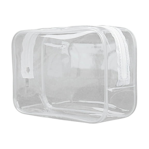 VALSEEL Makeup Bag Transparent Cosmetic Bag Large Capacity High Value Outdoor Portable Travel Wash Storage Bag Travel Bag Organization and Storage