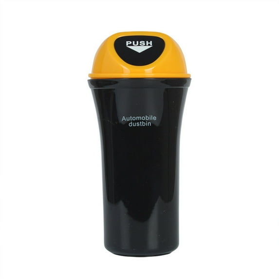 VALSEEL Mini Auto Car Dustbin Rubbish Trash Can Garbage Box Case Holder Bin Storage Gadgets for Home
