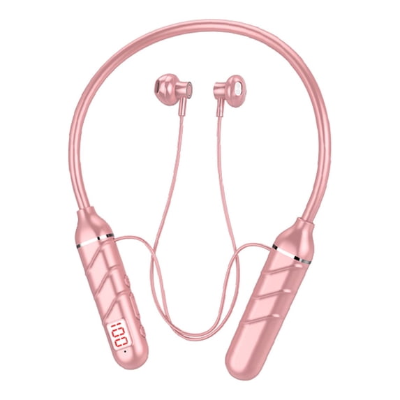 VALSEEL Neckband Bluetooth Headphones, Neck Hanging Bluetooth Earphones, Two Ear Sports Running, Neck Hanging Mobile Phone, Wireless True Stereo In Ear