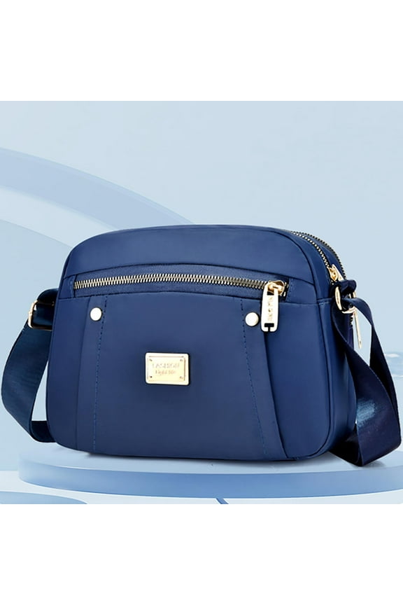 Organization and Storage New One Shoulder Crossbody Bag Large Capacity Multi Compartment Women's Bag Messenger Bag