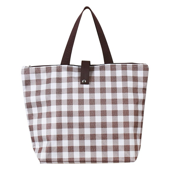 VALSEEL Organization and Storage Portable Oxford Cloth Shopping Bag 600d Foldable Portable Oxford Cloth Bag Tote Bag