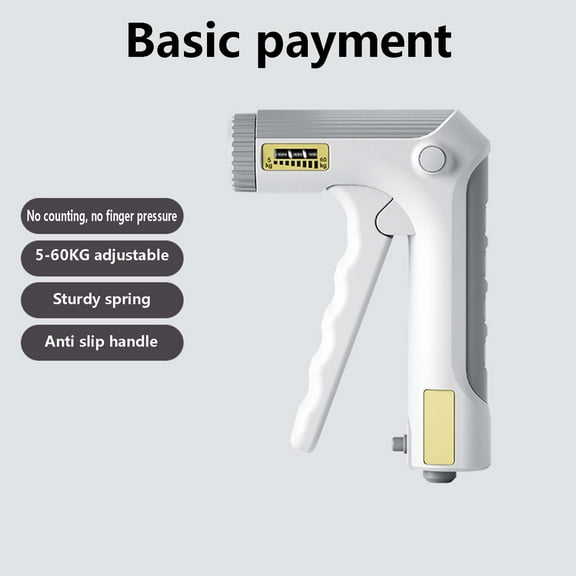 VALSEEL Outdoor Sport Clearance Sale Counting Grip Strength Device Male Hands Training Adjustable Electronic Arm Muscle Training Finger Strength Training