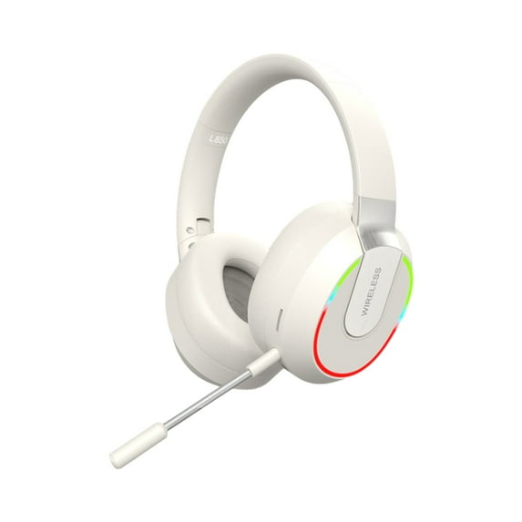 VALSEEL Over Ear Bluetooth Headphones, Bluetooth Headset Bluetooth 5.1 Esports Headset with Low Latency, Comfortable To Wear, 20 Hours of Use Time, Foldable Lightweight Headset with Microphone