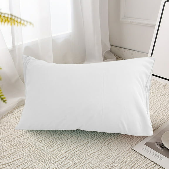 VALSEEL Pillow Cover Pillow Case Without Printing Japanese Style Washed Pillow Head Cover Bedding Solid Color Clear and Multi-color Selection Elegant and Not Clear