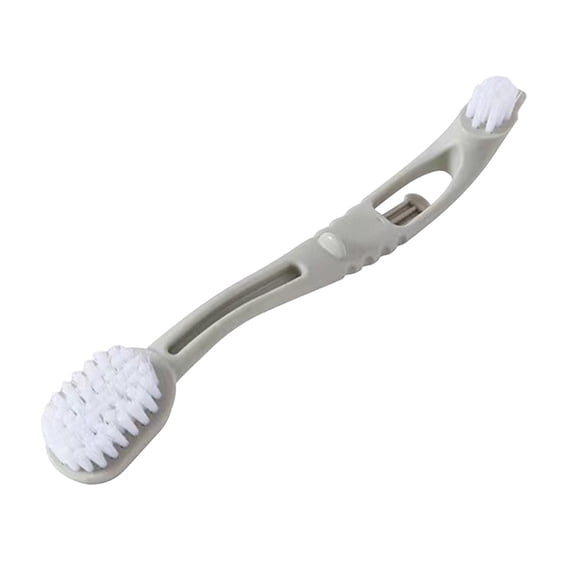VALSEEL Plastic Cleaning Brush - with Stiff Nylon Bristles for Cleaning Corners, Spaces, Tiles, Showers, Windows, Door Tracks and Floor Cleaning Brushes Cleaning Supplies