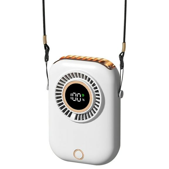 VALSEEL Portable Fan New Lazy Mini Hanging Necks Fan Portable Small Bladeless Handheld Fan