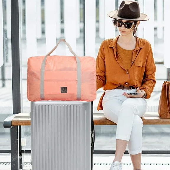 VALSEEL Portable Luggage Organizer Foldable Clothes Storage Bag Multi-Functional Flight Bag Large-Capacity Travel Pack - for Travel Organizing