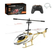 VALSEEL RC Plane 2.5 Remote Control Helicopter USB Charging Crash Remote Control Aircraft Model Toys Electronics
