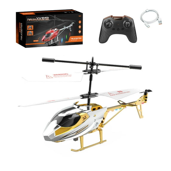 VALSEEL RC Plane 2.5 Remote Control Helicopter USB Charging Crash Remote Control Aircraft Model Toys Electronics