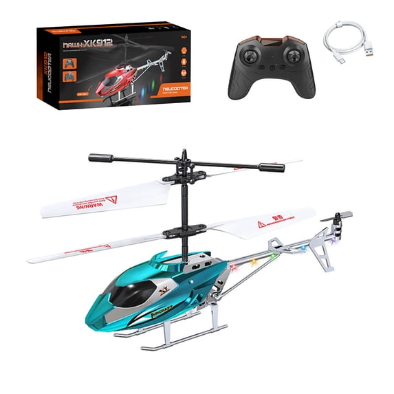VALSEEL RC Plane 2.5 Remote Control Helicopter USB Charging Crash Remote Control Aircraft Model Toys Electronics