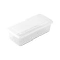 thumbnail image 1 of VALSEEL Refrigerator Fish and Meat Preservation Box Rectangular Covered Refrigerated Box Storage Organizer, 1 of 1