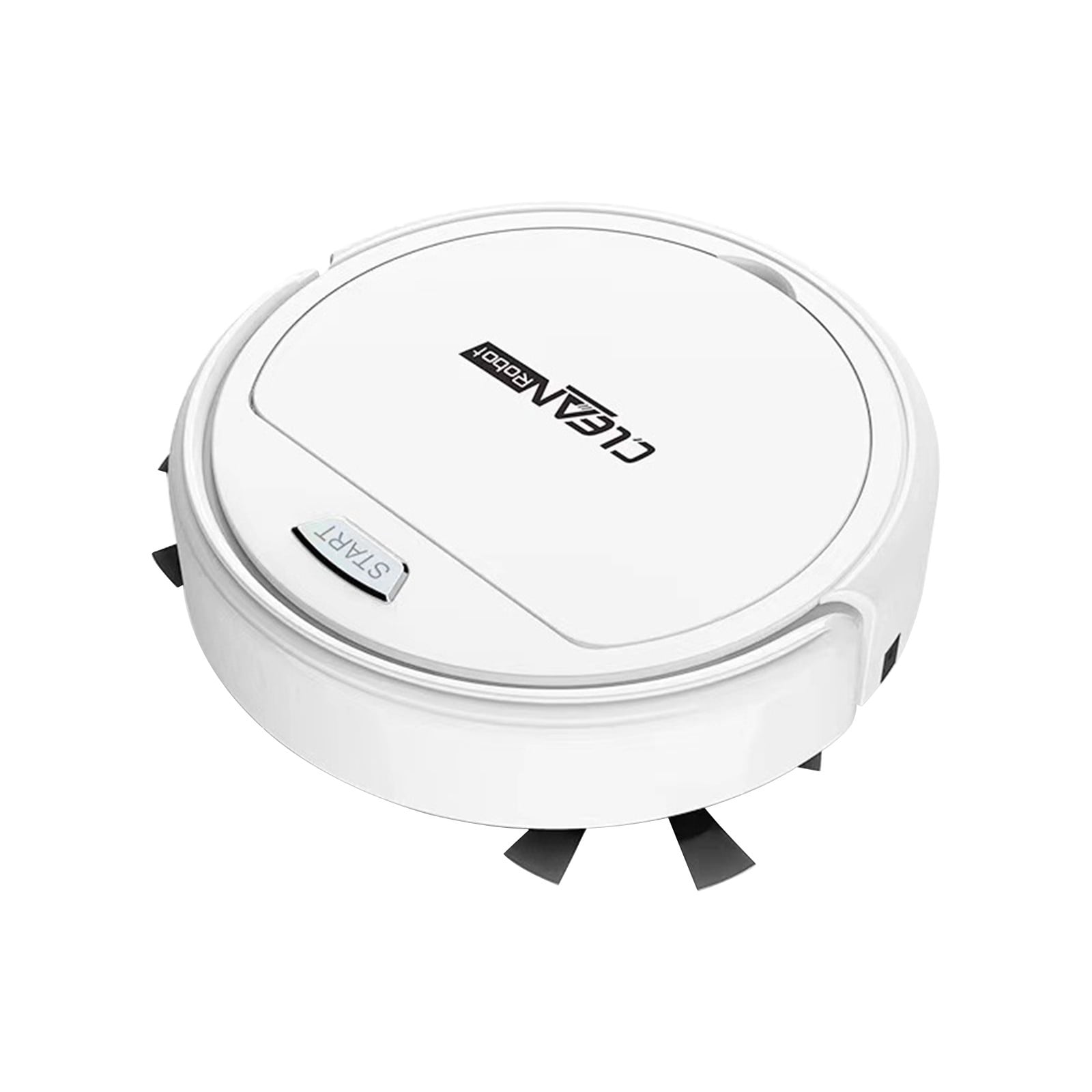 VALSEEL Robot Vacuum Robot Vacuum And Mop Combo, 3 In 1 Robotic Vacuum Cleaner With Watertank/Dustbin/Brush, Blocked By Hair, Ideal For Hard Floor/Pet