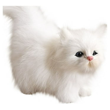 VALSEEL Simulation Cat Toys Plush Toys Simulation Animal Models Childrens Gifts
