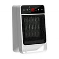 VALSEEL Space Heater 1800W Wall Outlet Space Heater With Remote LED