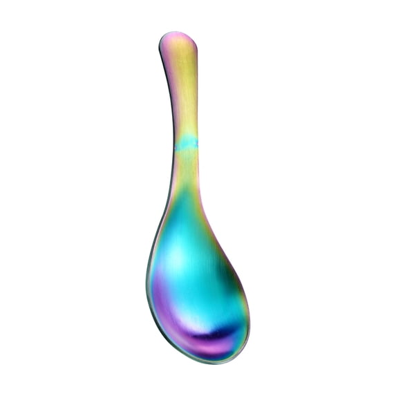VALSEEL Stainless Steel Spoon with Short Handle Children's Dining Spoon Ice Cream Spoon Tea Spoon Coffee Dessert Spoon Kitchen and Home on Clearance